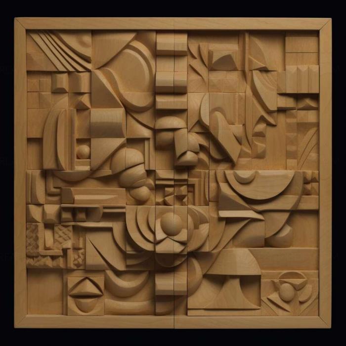 نموذج ثلاثي الأبعاد لآلة CNC 3D Art 